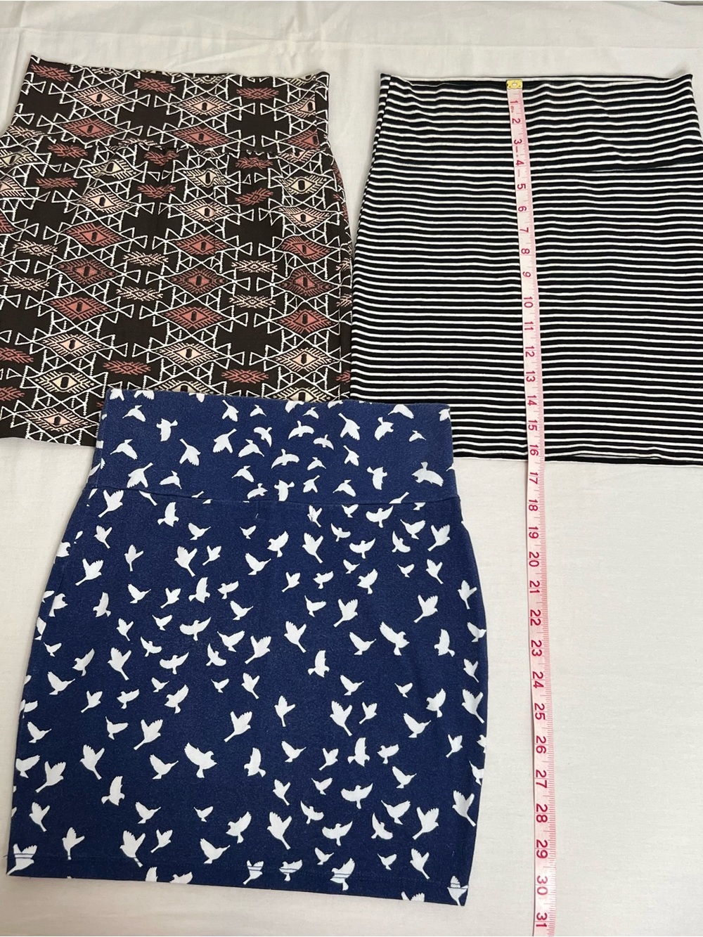 Charlotte Russe Mini Skirt Lot Of 3 size Small Pull-On Stretch - Picture 2 of 8